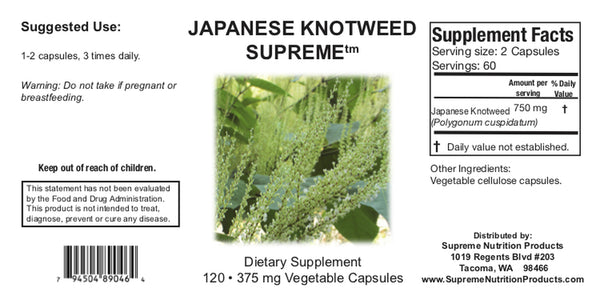 Japanese Knotweed Supreme 120 capsules