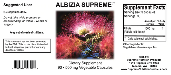 Albizia Supreme 90 capsules
