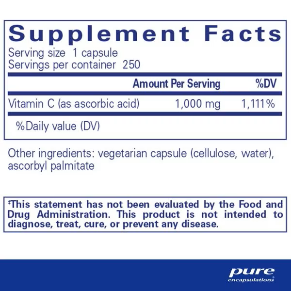 Ascorbic Acid Capsules